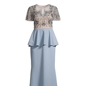 Brand new peplum aidon madox dress